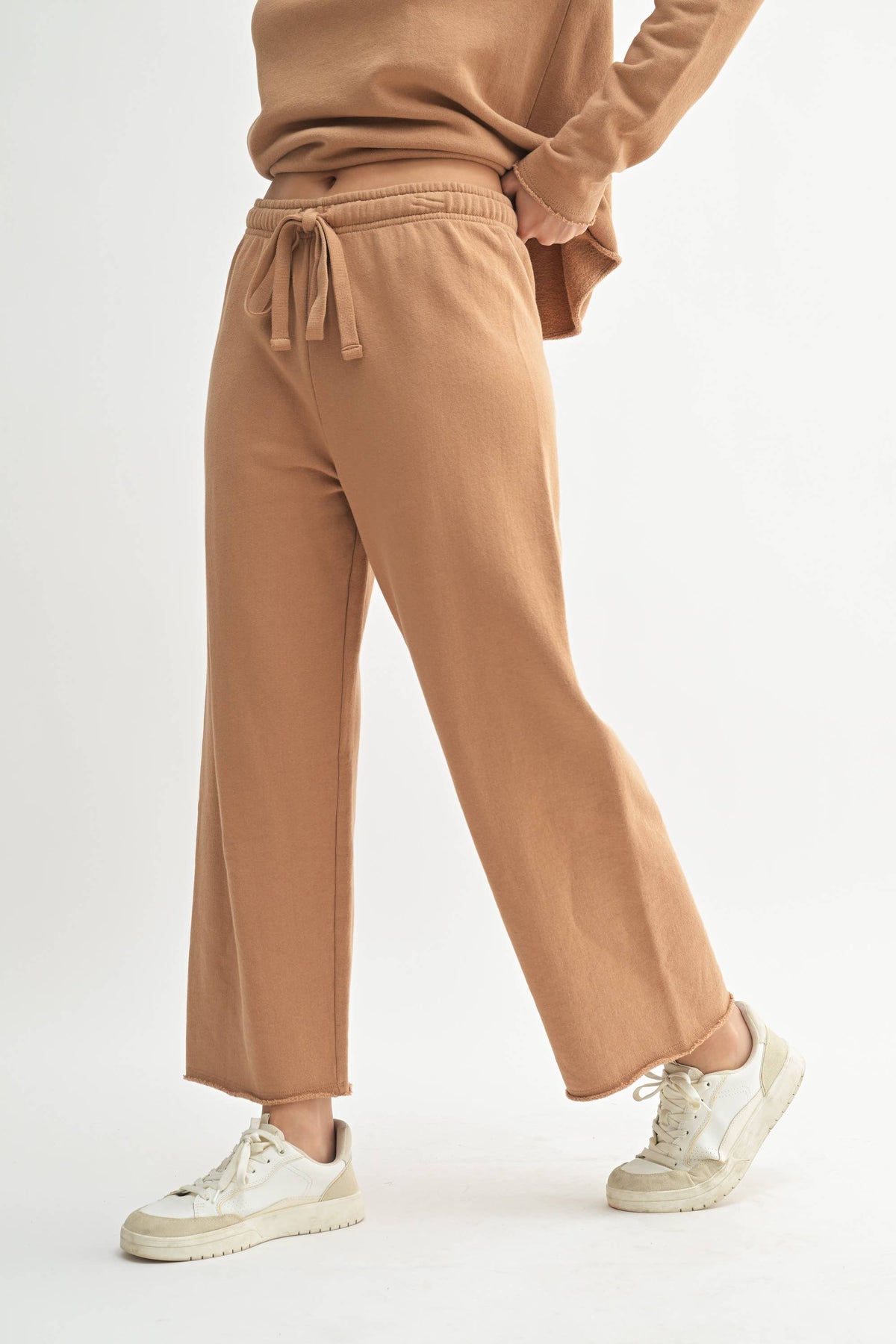Malibu Wide-Leg Fleece Pants: SHADOW / S:M:L (2:2:2)