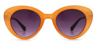 CARESS - SUNGLASSES: ORANGE/BLACK or  TORTOISE
