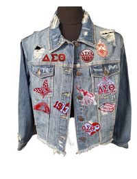 Divine 9 Sorority & Fraternity  Iron on Embroidered Patches: AKA, Delta Sigma Theta, Zeta Phi Beta, Alpha, Kappa, Sigma, Omega