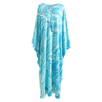 Vibrant Printed Loose Maxi Dress: Print 2 / S