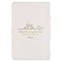 Mr. & Mrs. 366 Devotions for Couples White Faux Leather Devo