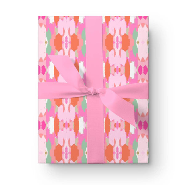 Gift Wrap - Belmont - New!: Multi Green