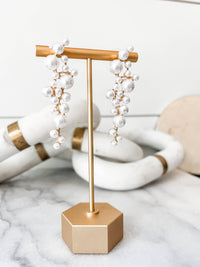 Pearl Waterfall earrings
