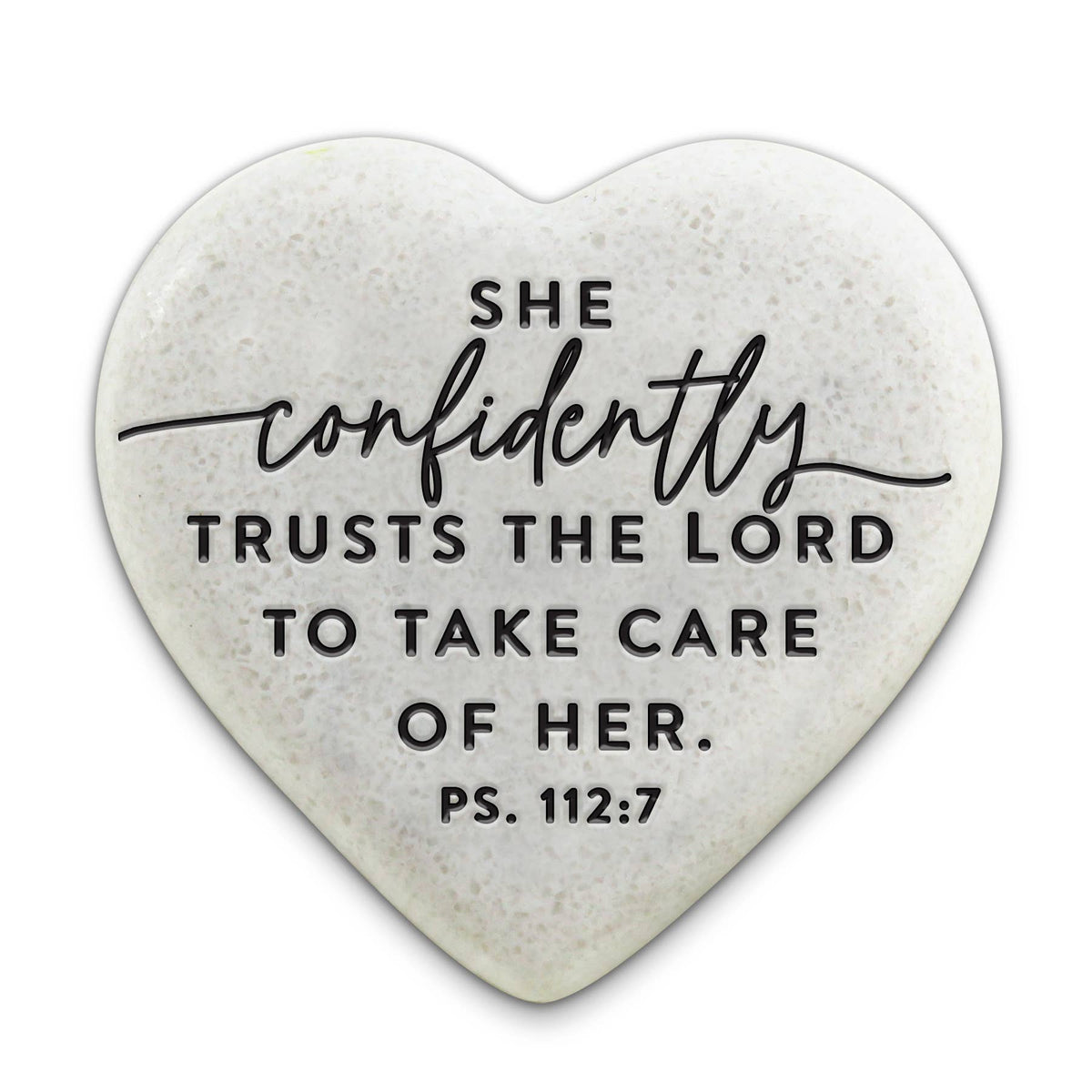 LCP Scripture Stone Hope Hearts Trusts - Heart Stone