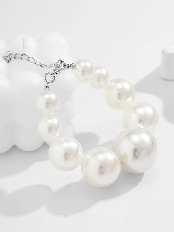 Carla Beaded Pearls Bracelet