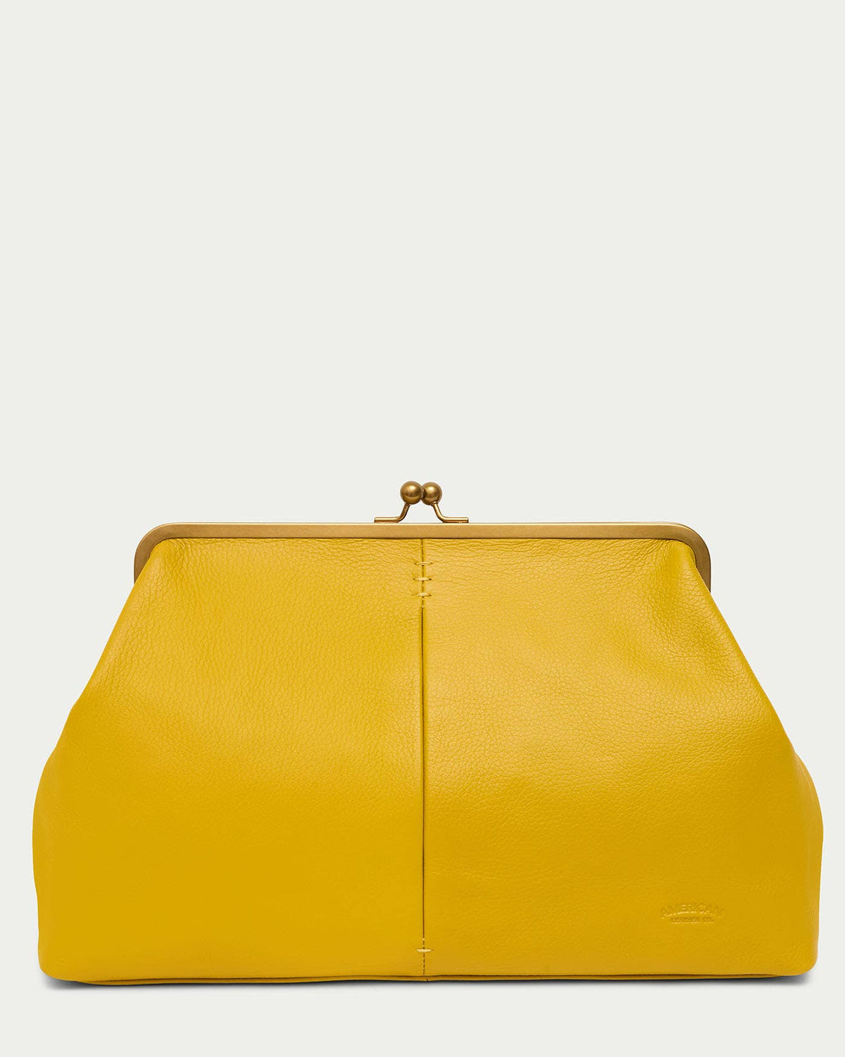 Grace Oversized Clutch: Brandy