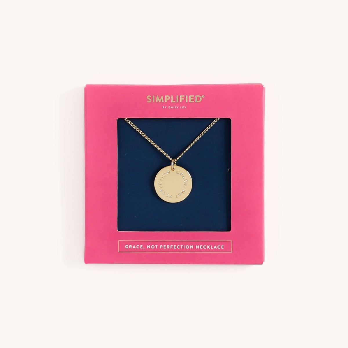 Necklace, Grace Not Perfection