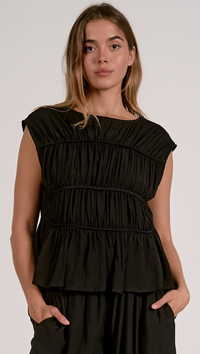 Elan Boat Neck Blouse