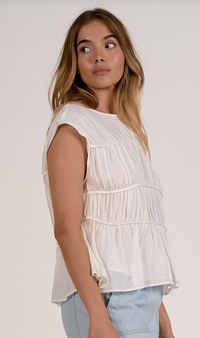 Elan Boat Neck Blouse