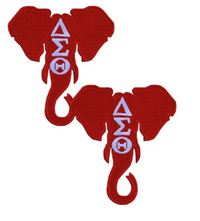 Divine 9 Sorority & Fraternity  Iron on Embroidered Patches: AKA, Delta Sigma Theta, Zeta Phi Beta, Alpha, Kappa, Sigma, Omega