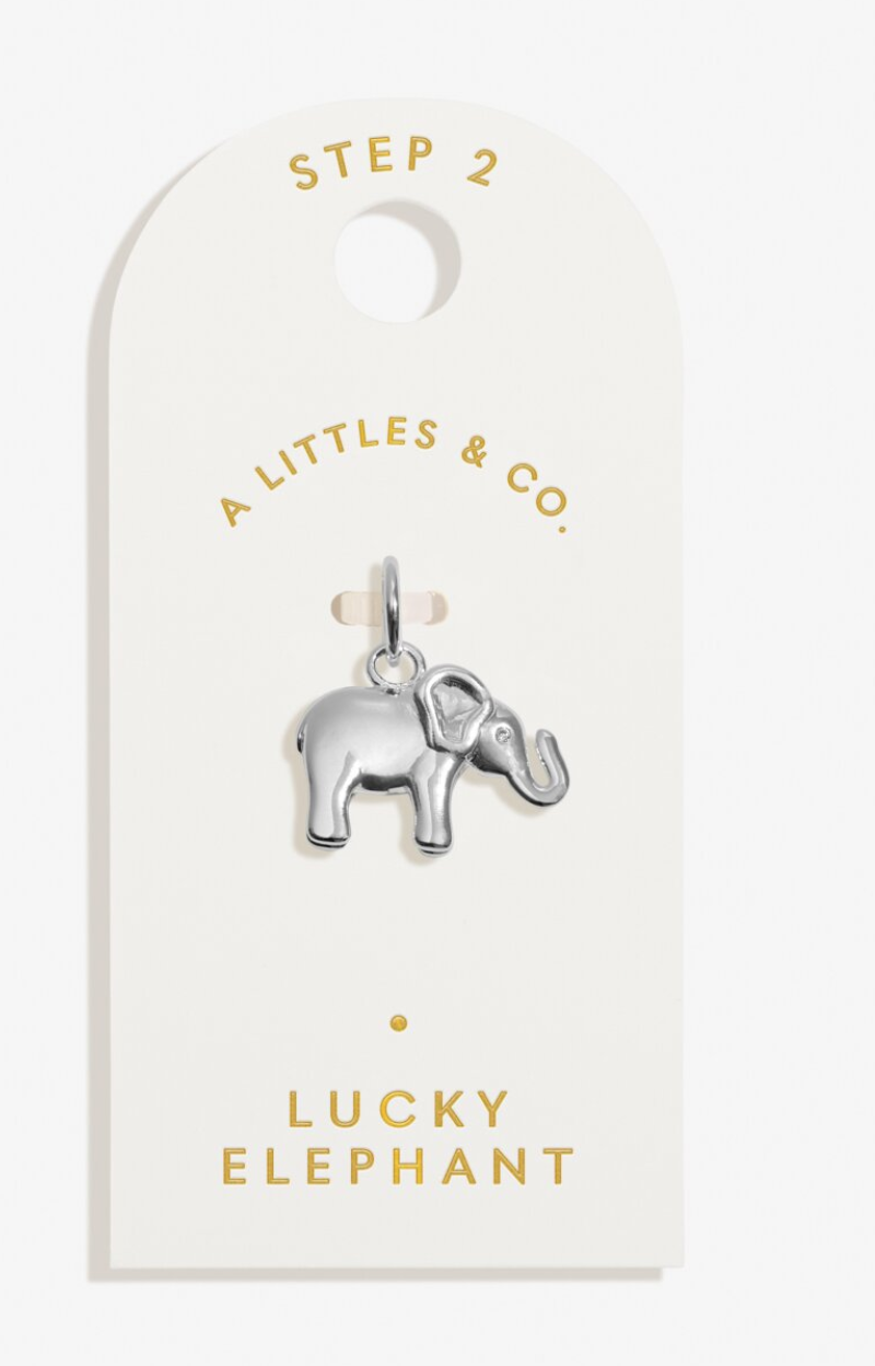 Charm Bar 'Lucky Elephant' Small Charm