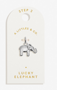 Charm Bar 'Lucky Elephant' Small Charm
