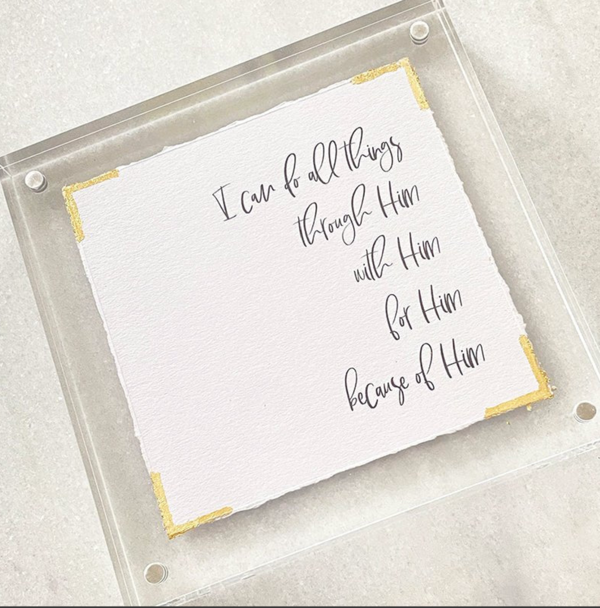 Evabelle I Can Do All Things Frame