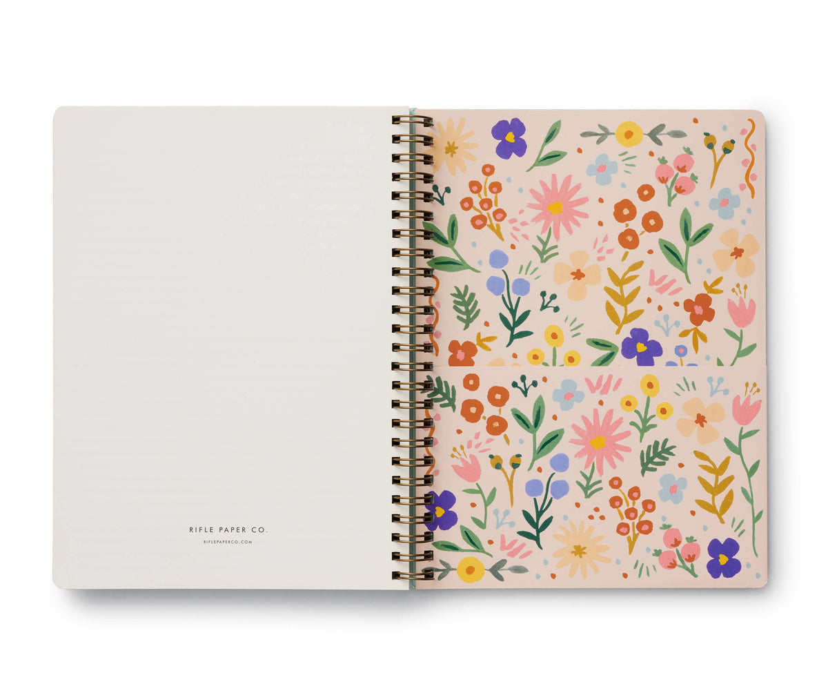 2024 Flores 12-Month Softcover Spiral Planner
