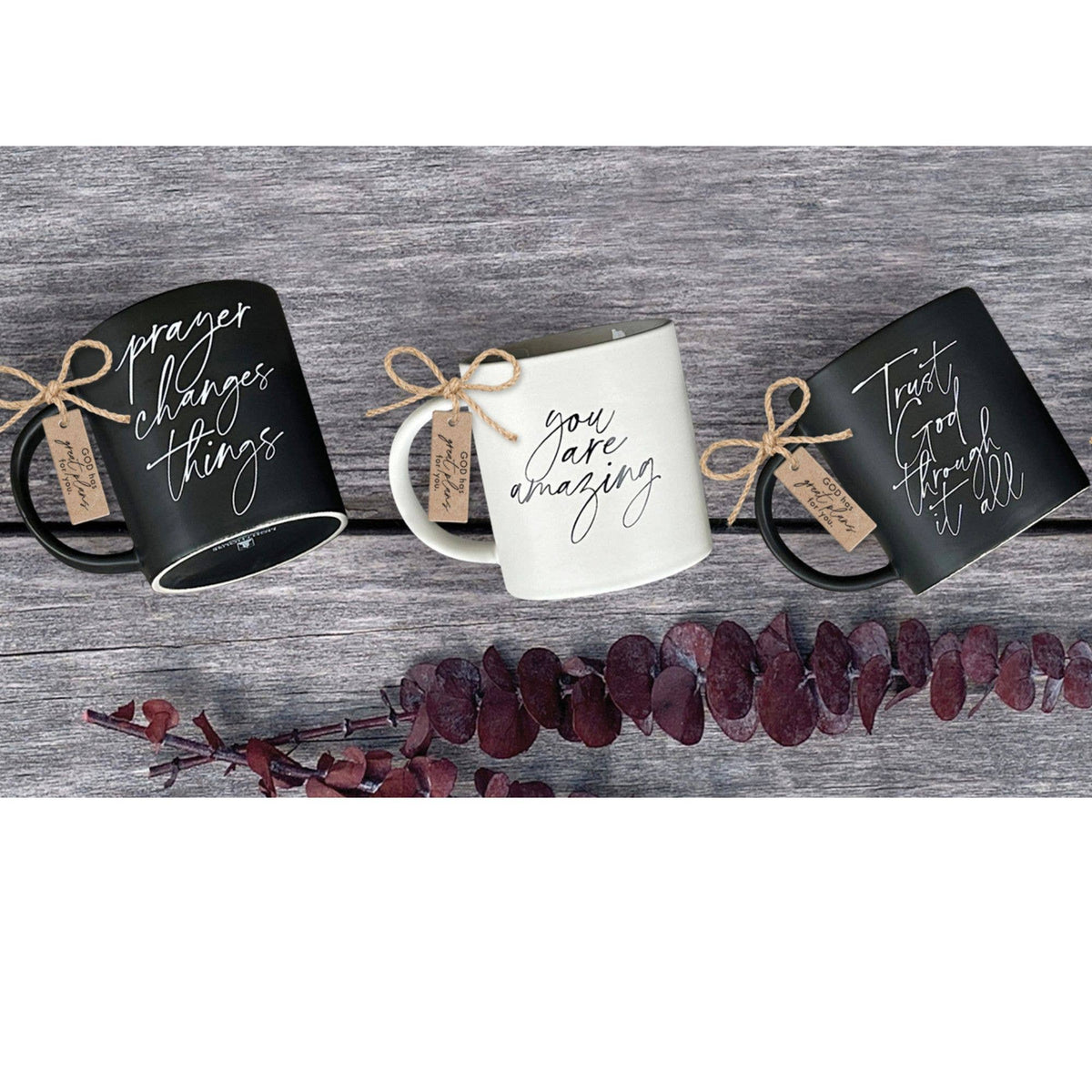 "You Are Amazing" White Mug  18oz Eph. 3:19