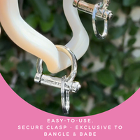 Wavy Wristlet Keyring | Wrist-Worn Key Chain & Phone Tether: Gold / Wavy - Mojito
