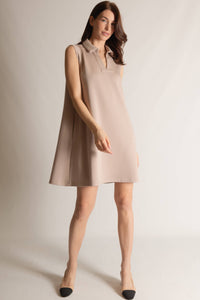 P. CILL Butter Modal Sleeveless Tennis Dress: Lemon Grass / Large