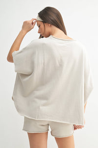 Malibu Vintage Dolman Top: SHADOW / S:M:L (2:2:2)