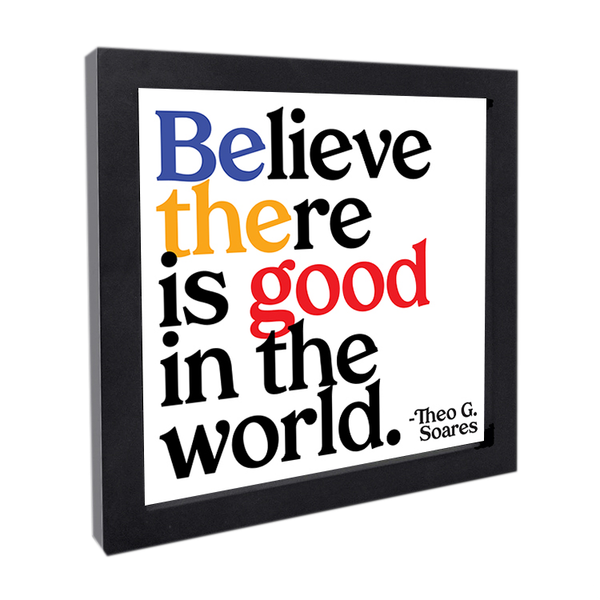 Black Frame for Qoutable Greeting Cards