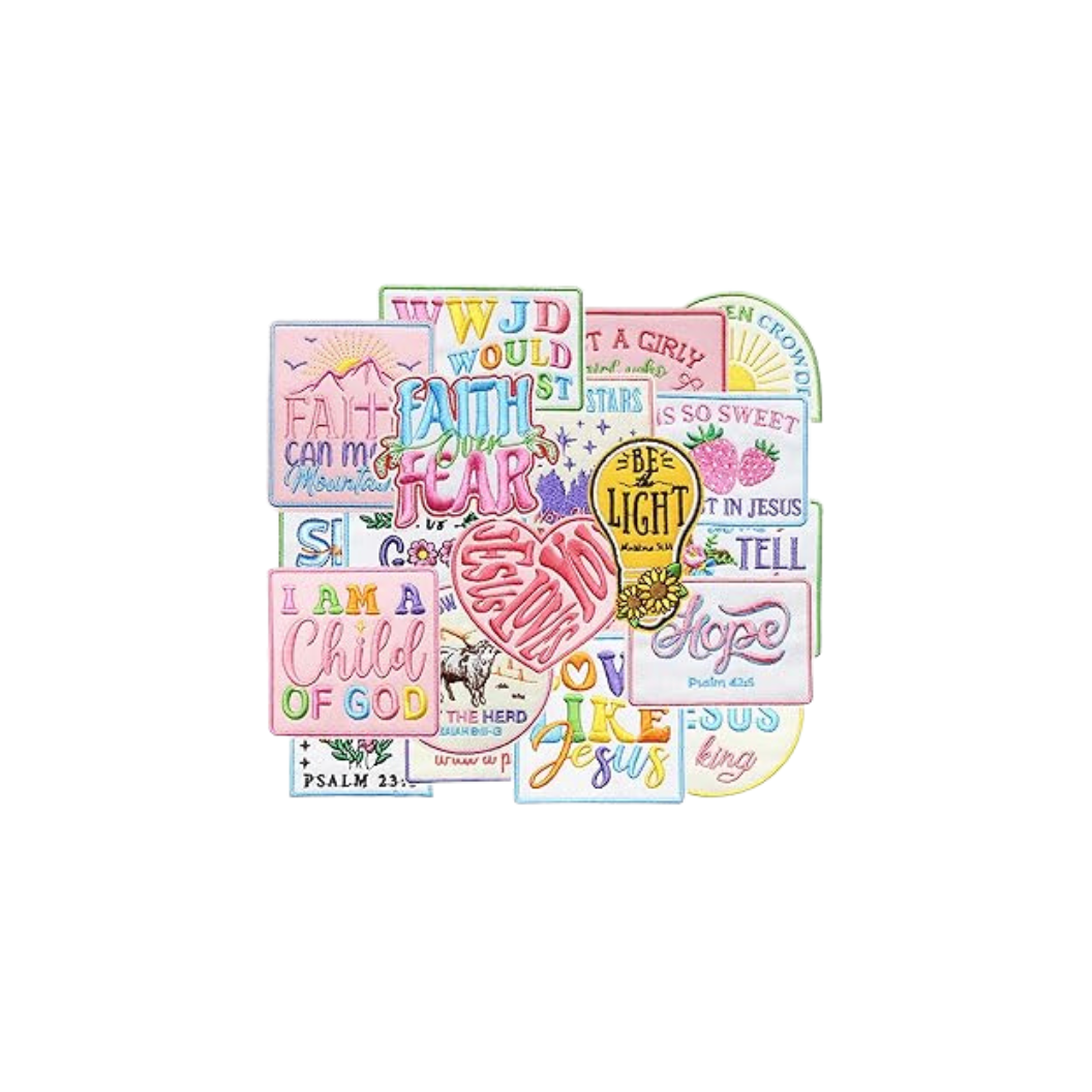 Walk in Faith Patch Collection - Assorted