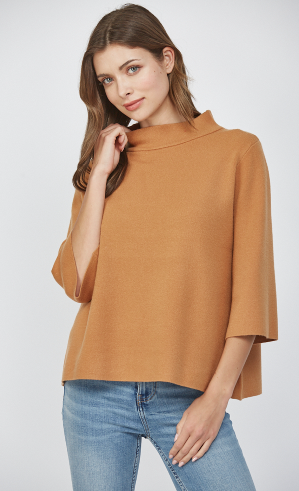 Tara Mock Neck Sweater