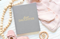 Dear Daughter Childhood Keepsake Book | Mother's Day Gift: Pink