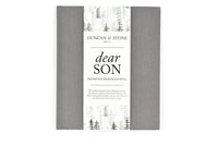 Dear Son Childhood Keepsake Book | Gift for Mom or Spouse: Blue