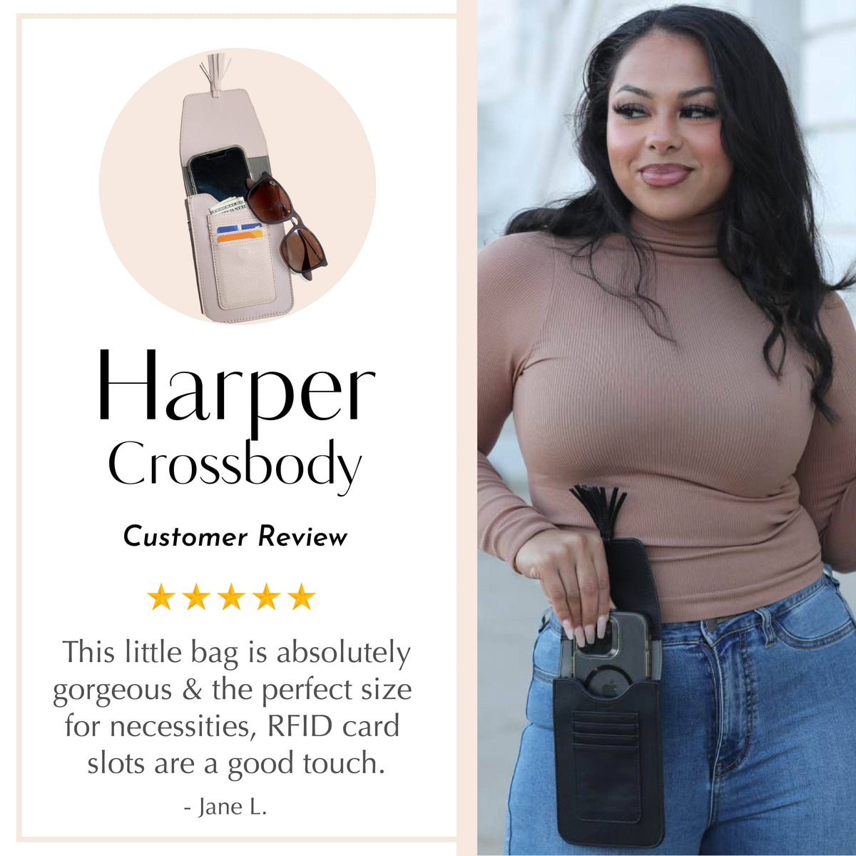 3 NEW COLORS ADDED: Harper Crossbody: CHARTRUESE