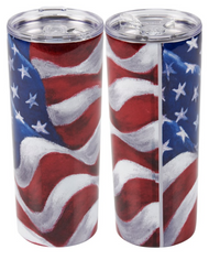 American Flag Coffee Tumbler