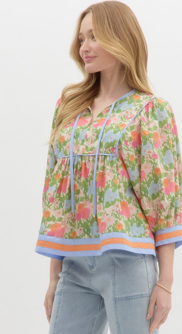 Julietta Folral Top