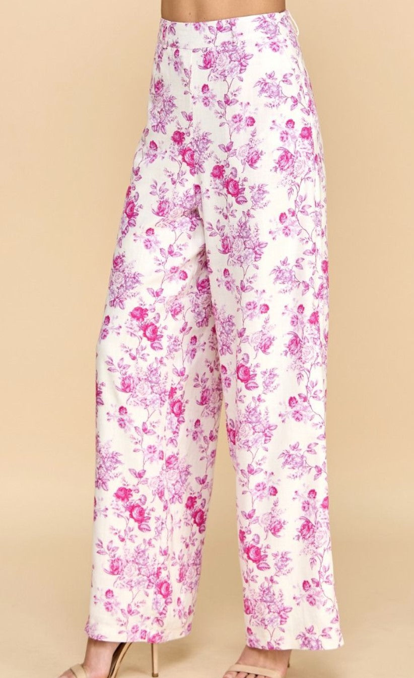 Marie Floral Pants or Tops