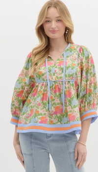 Julietta Folral Top