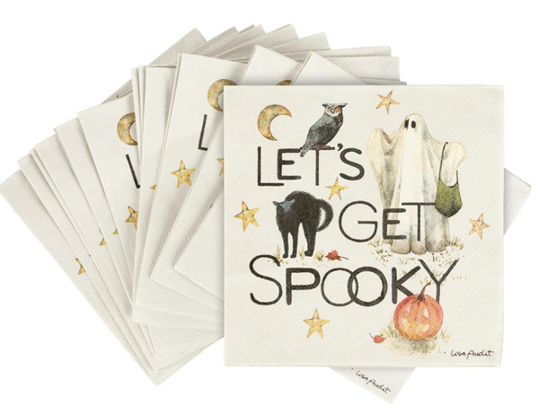 Get Spooky Beverage Napkin