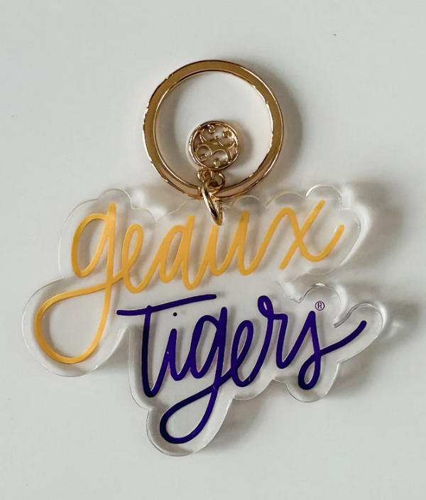 LSU Licensed Key Chains