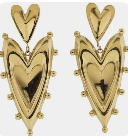 Golden Trust 18 K Gold Plated Earrings