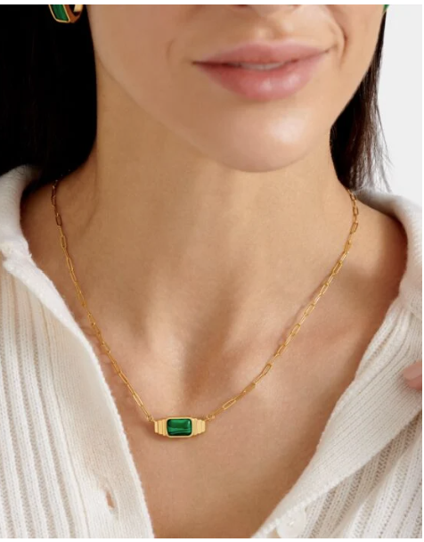 'Good Energy' Waterproof Gold Necklace