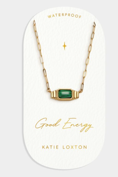 'Good Energy' Waterproof Gold Necklace
