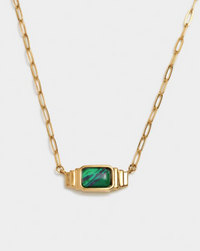 'Good Energy' Waterproof Gold Necklace