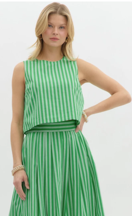 Christian Striped Top or A Line Skirt