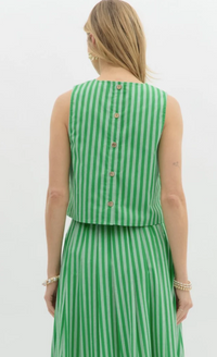 Christian Striped Top or A Line Skirt