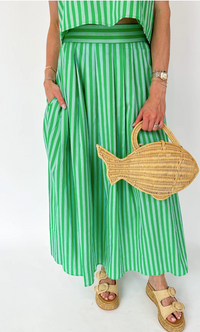 Christian Striped Top or A Line Skirt