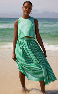 Christian Striped Top or A Line Skirt