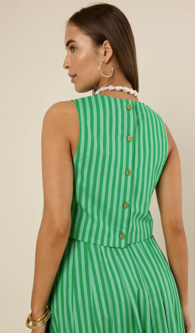 Christian Striped Top or A Line Skirt
