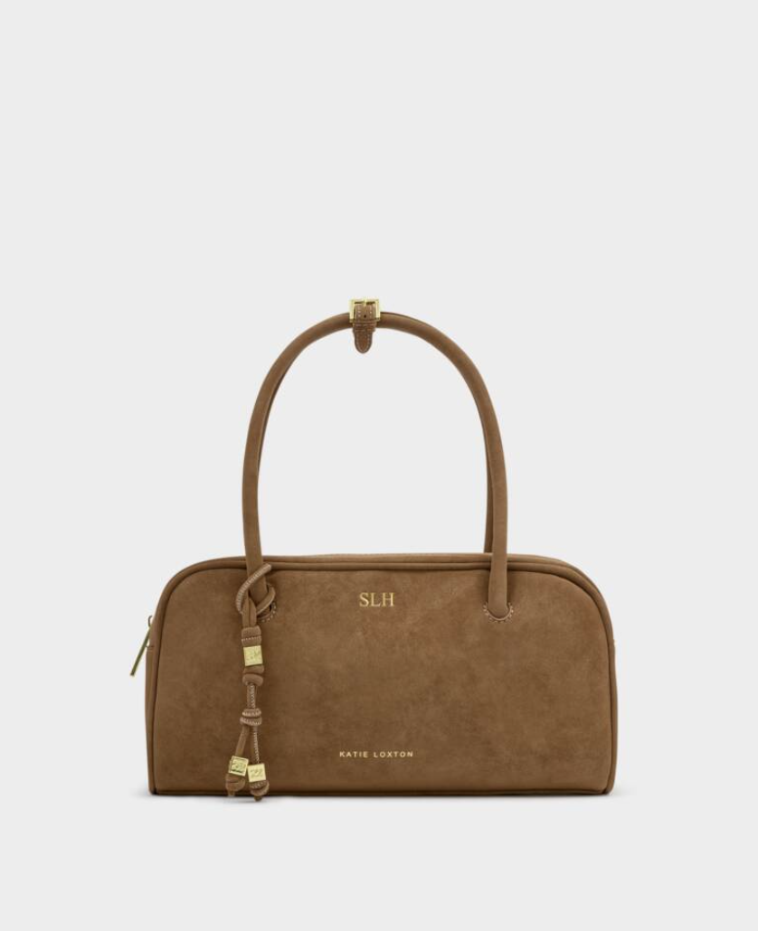 Hadley Suedette Shoulder Tote Bag