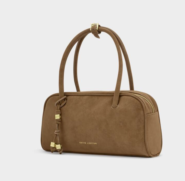 Hadley Suedette Shoulder Tote Bag