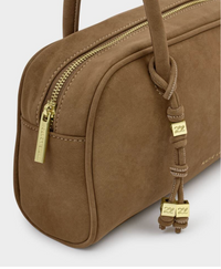 Hadley Suedette Shoulder Tote Bag