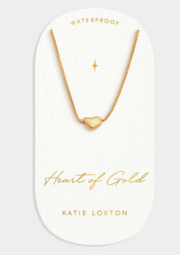 'Heart Of Gold' Charm Necklace