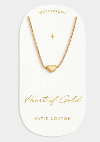 'Heart Of Gold' Charm Necklace