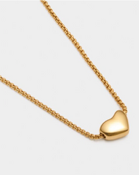 'Heart Of Gold' Charm Necklace