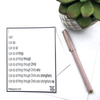 Never Lose Hope Faith Based Greeting Cards